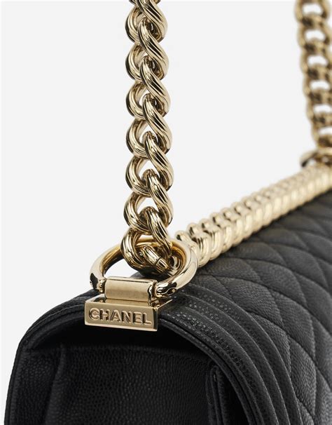 black and gold chanel purse|chanel purse gold chain.